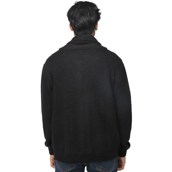 X-ray Jeans Men's Button Down Cardigan Sweater Size 2XL in Black NWT and in pack - Picture 5 of 8